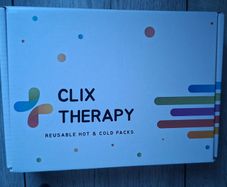 Brand new Clix Therapy neck and shoulder reusable hot and cold packs