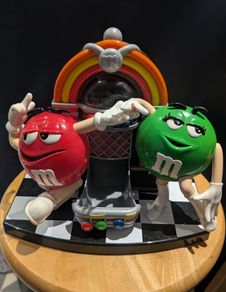 M&M Rockn Roll Cafe Dispenser