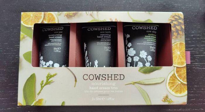 Cowshed  Signature Hand Cream Trio (unused Christmas present)