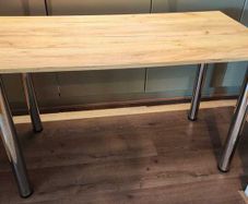 Dining room/ kitchen table 120 x 70 cm - height-adjustable legs