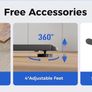 Electric Standing Desk, 120 x 60 cm Height Adjustable Sit Stand Desks Image 5