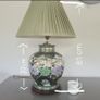 Ceramic Kutani Table Lamp Image 9