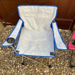 Brand new camping chair/sports chair with cup holder.