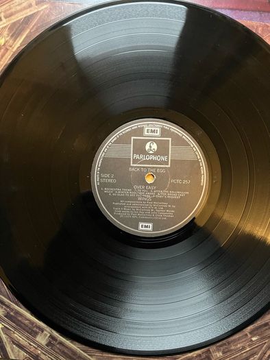 Paul Mc Cartney & Wings. Original 1979 Irish release of back to the egg with original inner sleeve in good + condition