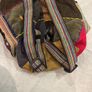 Handmade Patchwork Cotton Backpack Boho Peru Craft Vintage Ethnic Hippie Bag Unisex Image 5