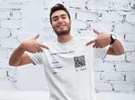 main image for ad Take the Stress out of Travel &amp; Print Your Boarding Pass onto Your T-Shirt. Perfect idea for hen/stag parties mens womens holiday t-shirt