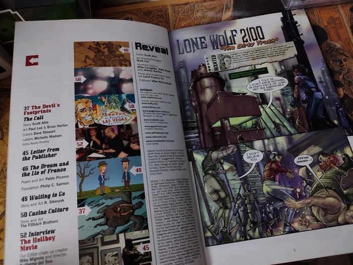 Reveal ! Graphic Novel ! by Scott Lobdell ! 2003 ! by Dark Horse Comics !