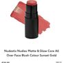 Nudestix Nudies Matte & Glow Core Blush Sunset Gold Image 4
