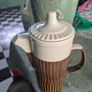 Vintage Retro Mid Century Ulster studio pottery Coffee pot Image 7