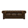 Saxon Leather sofa and Furniture Suite Image 7