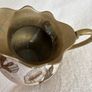 Metal Gold Decor Jug and Bowl Image 9