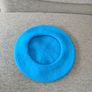 100% wool beret blue adult one size fits all see last photo for exact measurements FREE STANDARD POSTAGE INCLUDED Image 2