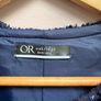 navy tweed blazer Image 3