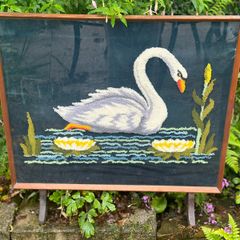Vintage fire screen