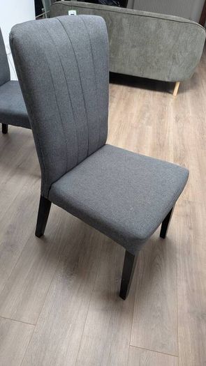 Dark grey chairs