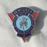 WORLD ALLIANCE of YMCAs (Young Men's Christian Association) - Venturer One-Star award badge (c.1960s). Scarce badge. Image 2