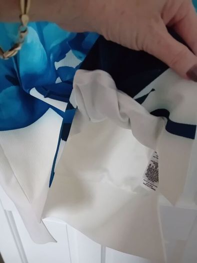 Ted Baker Dress - Blue White - Size 2 UK 10 - BNWT RRP 180