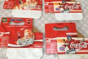 Coca Cola bottles carrier Rare Super Bowl XXIX and Christmas