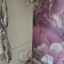 Crystal and gold floor lamp Image 2