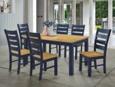 Columbia Navy & Oak Set