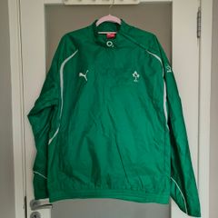 Vintage 2010 Puma Ireland Rugby Union (IRFU) windbreaker top