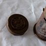 Magic saving pocket empire bank 1900s ,extremely rare ,,See pictures for condition,,pitting, great advertising patina condition,,buyer collects or pays postage thank you, hard to come by ,, Image 10