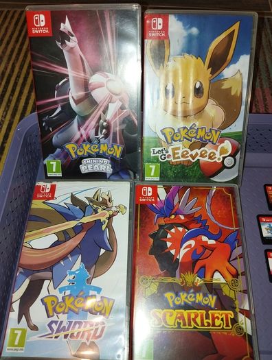 Pokemon Nintendo Switch Games Boxed & Cartridge Only