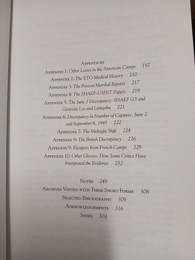 Other Losses - James Bacque