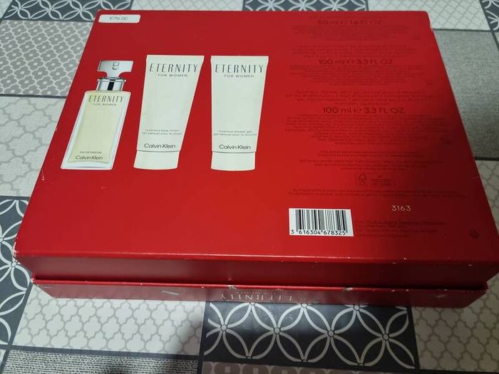 Calvin Klein Eternity Eau de Parfum for Women Trio Gift Set 50ml.
