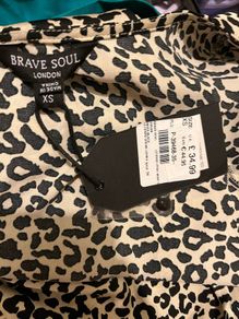 Leopard print dress