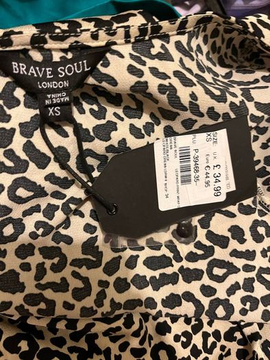 Leopard print dress