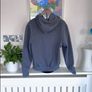 Boys Dark Grey Hoodie from Next Size Xs Image 7