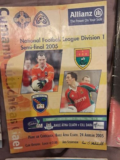GAA Programmes X 15
