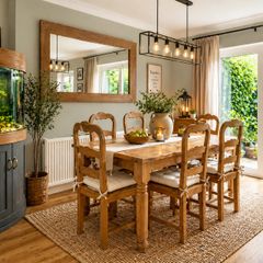 Free 6 solid wood chairs