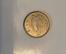 1992-1996 Irish 5 pence