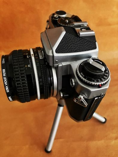 Classic Nikon FE with Nikkor 50mm f/2, Recently serviced, Serial No.4446830
