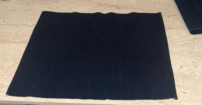 6x Navy Blue Placemats - rectangular