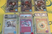 pokemon cards 6 GRADED CARDS