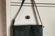 Clarkes leather handbag green