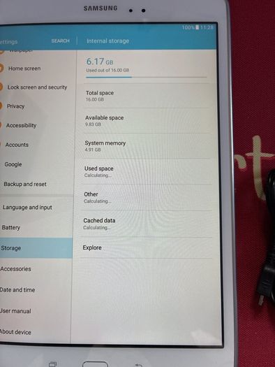 Tablet Samsung SM-T550