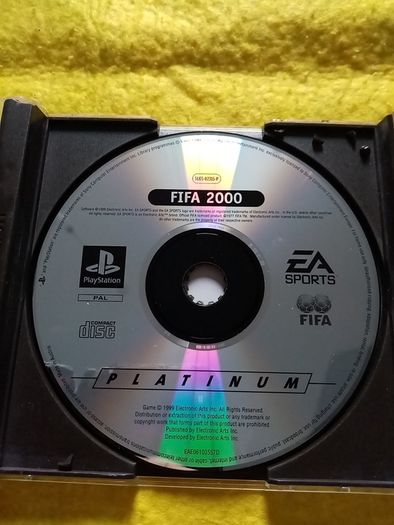 Fifa 2000 PlayStation 1 Ps1 PlayStation 2 ps2 games Original