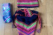 Mim Pi Hat, Scarf &amp; Tights