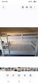 bunk bed with 1 new matress