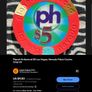 Collectible PLANET HOLLYWOOD Las Vegas casino chips poker Image 5