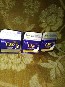Nivea Q10  night cream x 3