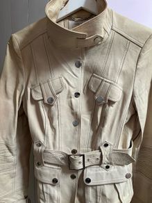 Leather Biker Jacket Karen Millen