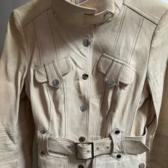 Leather Biker Jacket Karen Millen