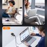 USB C Charger, MacBook Pro/Air Charger, 3-Port 120W GaN Fast Charger, PD3.0, PPS, USB Plug UK, USB-C Laptop Charger for MacBook Pro, MacBook Air, iPhone 16/15, Galaxy S24/S23, iPad, Laptops Image 7