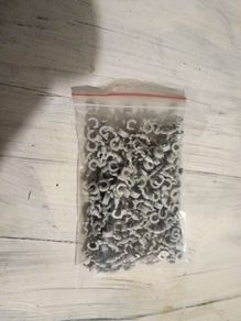 Lego minifigure accessories handcuffs light bluish gray 100 pieces
