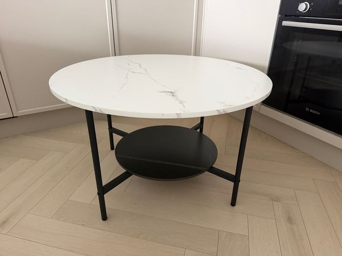 New Faux Marble Coffee Table